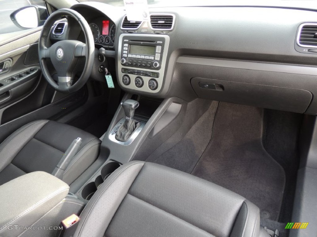 2009 Volkswagen Eos Komfort Titan Black Dashboard Photo #78729497