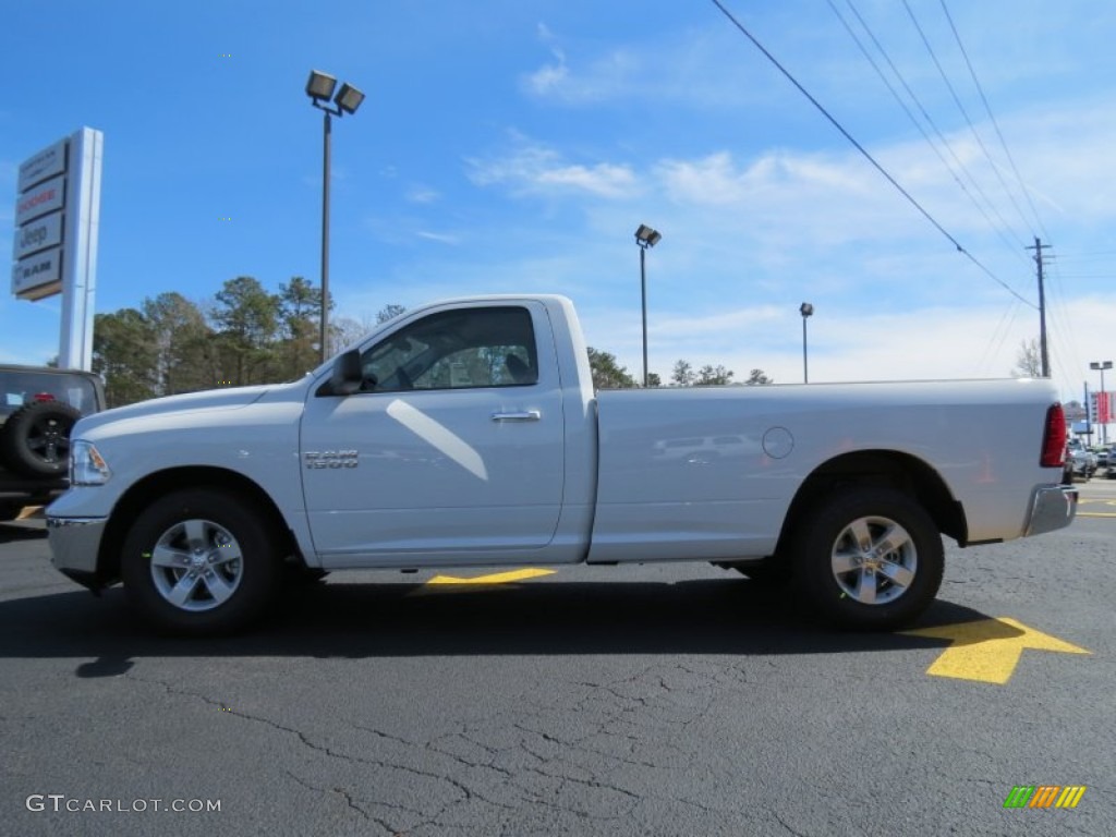 Bright White 2013 Ram 1500 SLT Regular Cab Exterior Photo #78729580