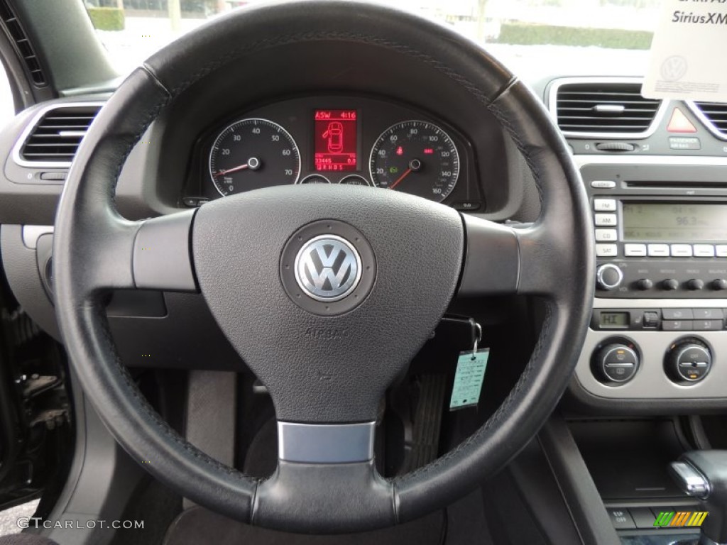 2009 Volkswagen Eos Komfort Steering Wheel Photos