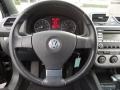 2009 Volkswagen Eos Titan Black Interior Steering Wheel Photo
