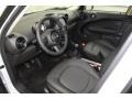 Carbon Black 2013 Mini Cooper Countryman Interior Color