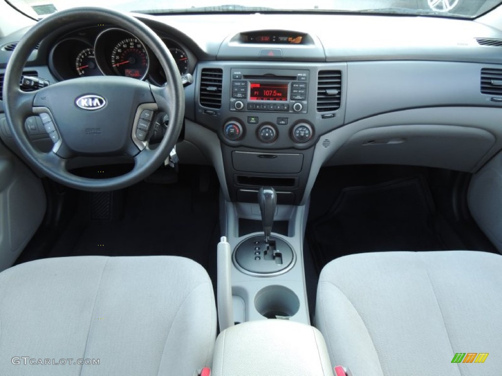 2009 Kia Optima LX Beige Dashboard Photo #78730019