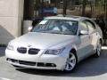 Titanium Silver Metallic - 5 Series 525i Sedan Photo No. 1