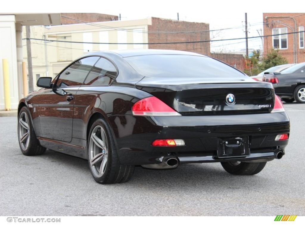 Jet Black 2006 BMW 6 Series 650i Coupe Exterior Photo #78730567