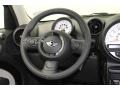 2013 Mini Cooper Polar Beige Gravity Leather Interior Steering Wheel Photo