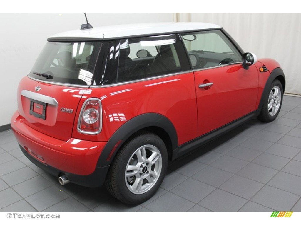 2013 Cooper Hardtop - Chili Red / Carbon Black photo #8