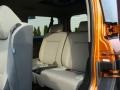 2008 Honda Element Gray/Black Interior Rear Seat Photo