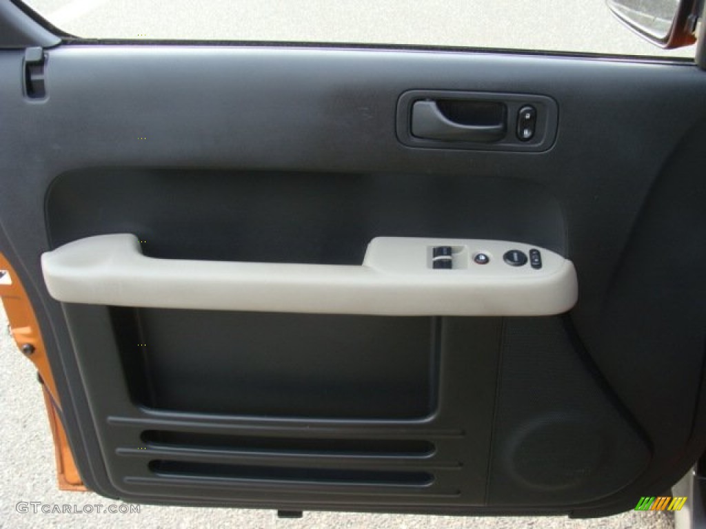 2008 Element LX AWD - Tangerine Orange Metallic / Gray/Black photo #7