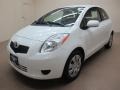 2008 Polar White Toyota Yaris 3 Door Liftback  photo #3