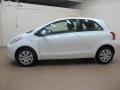 2008 Polar White Toyota Yaris 3 Door Liftback  photo #4