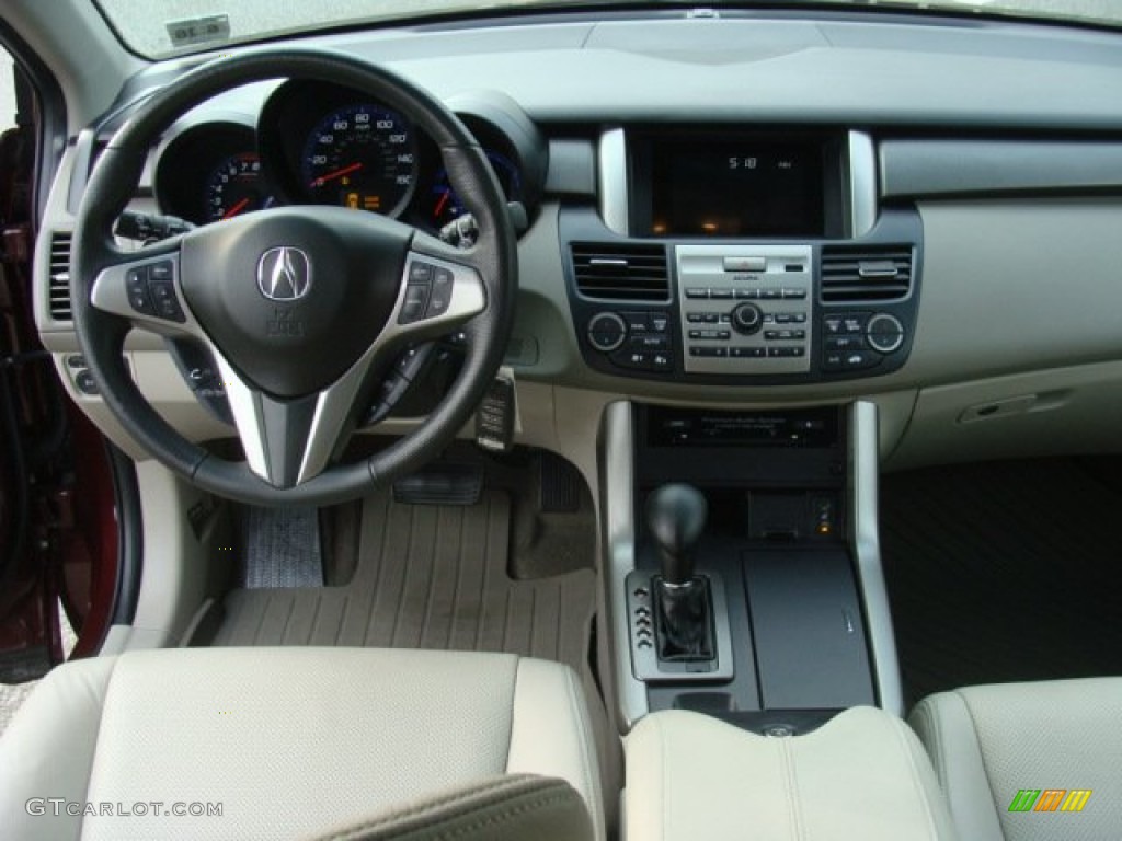 2011 Acura RDX SH-AWD Taupe Dashboard Photo #78732298