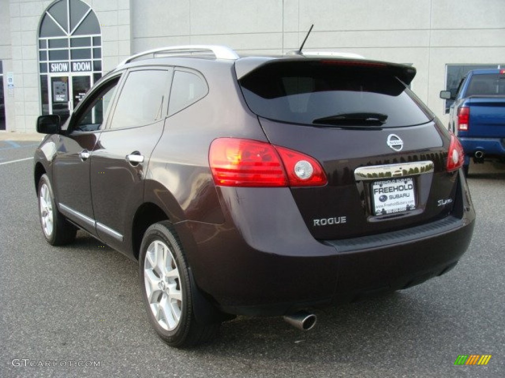 2011 Rogue SL AWD - Black Amethyst / Black photo #4