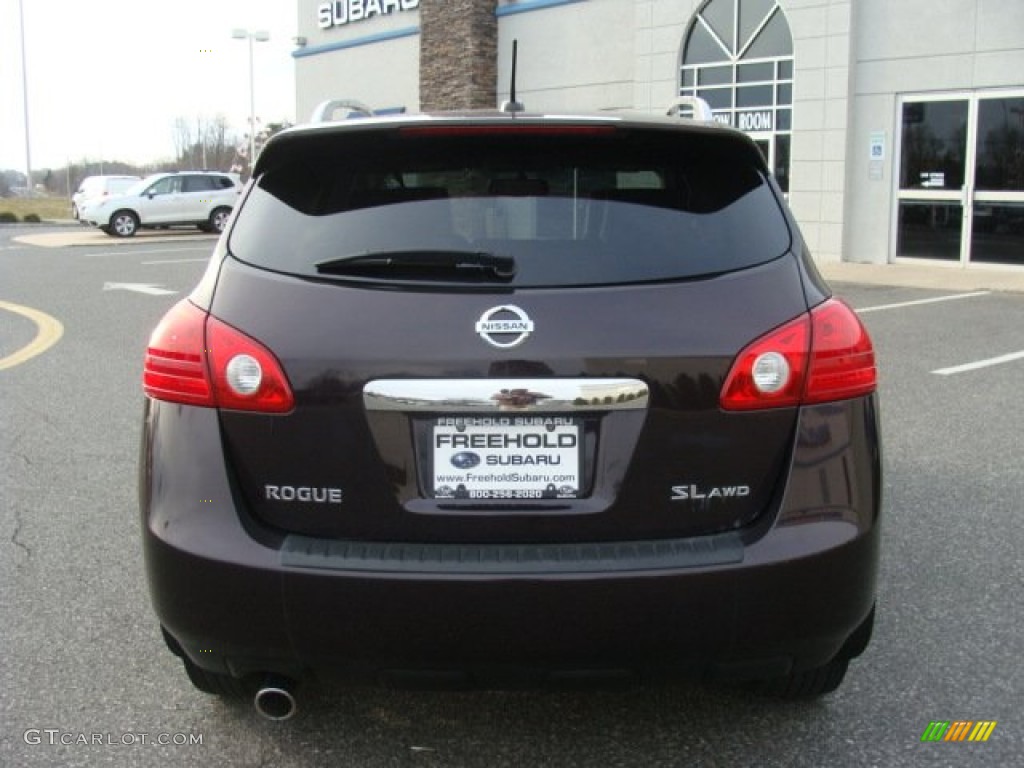 2011 Rogue SL AWD - Black Amethyst / Black photo #5