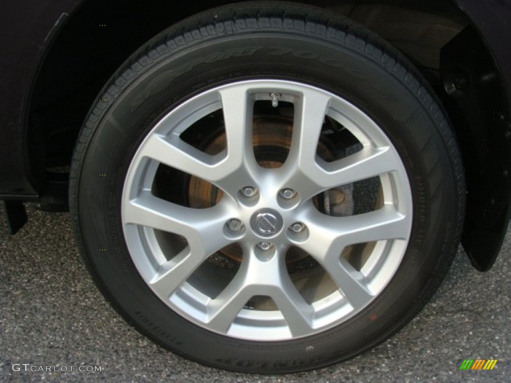 2011 Rogue SL AWD - Black Amethyst / Black photo #6