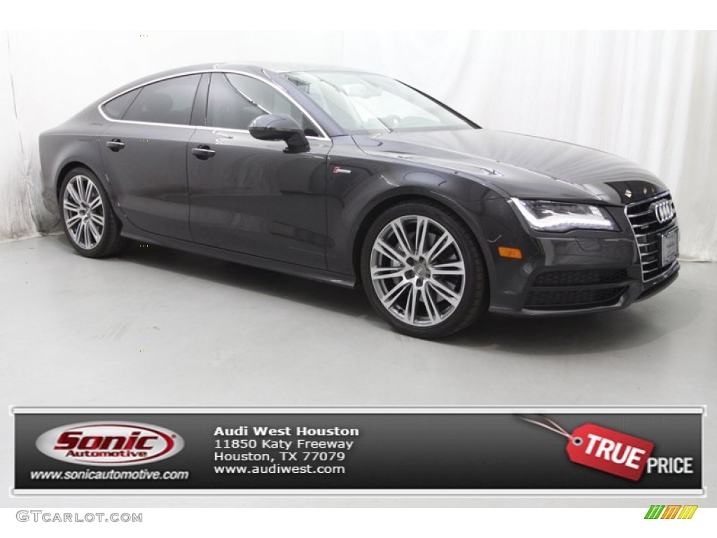 2012 A7 3.0T quattro Prestige - Oolong Grey Metallic / Titanium Grey photo #1