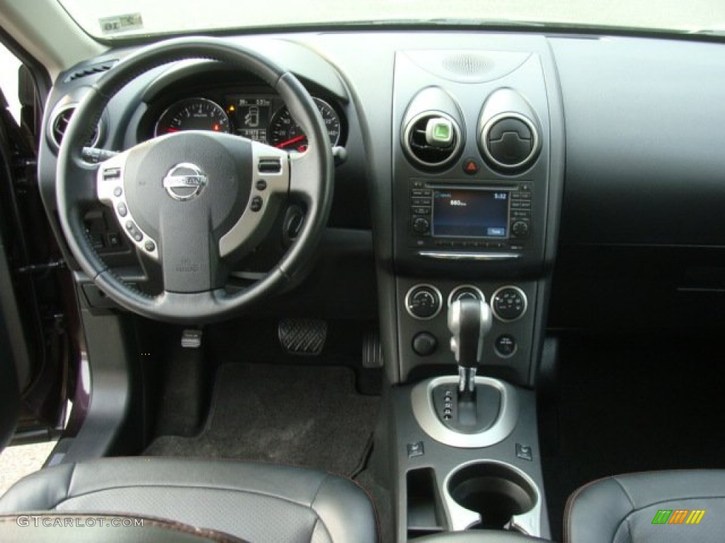 2011 Rogue SL AWD - Black Amethyst / Black photo #11