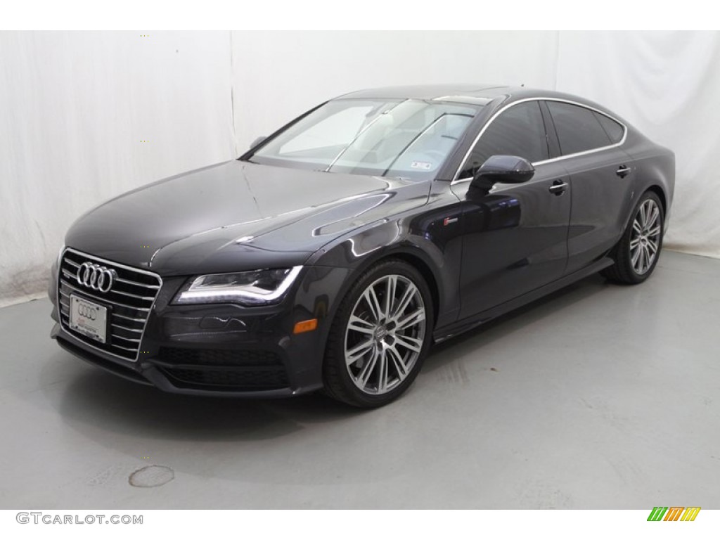 Oolong Grey Metallic 2012 Audi A7 3.0T quattro Prestige Exterior Photo #78732765