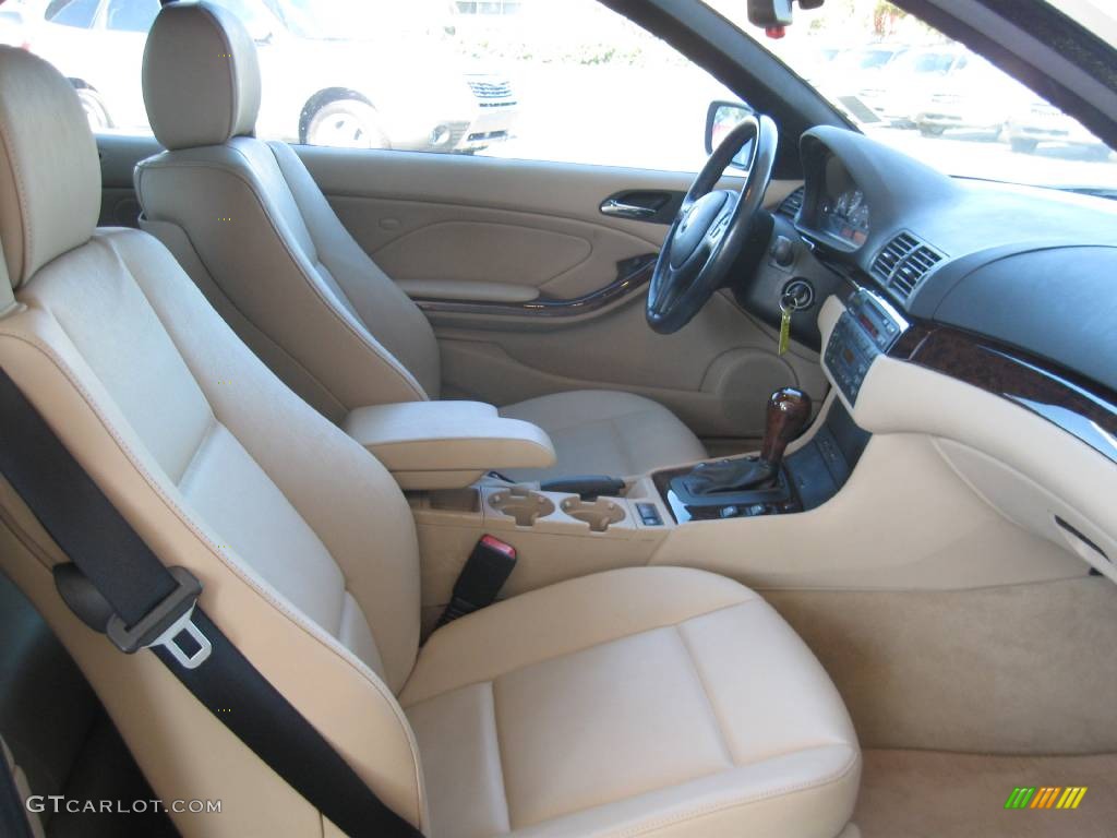 2001 3 Series 325i Convertible - Alpine White / Sand photo #17