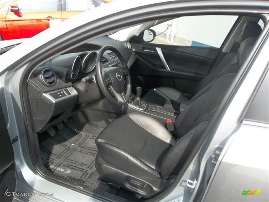 Black Interior 2012 Mazda MAZDA3 s Grand Touring 5 Door Photo #78733898