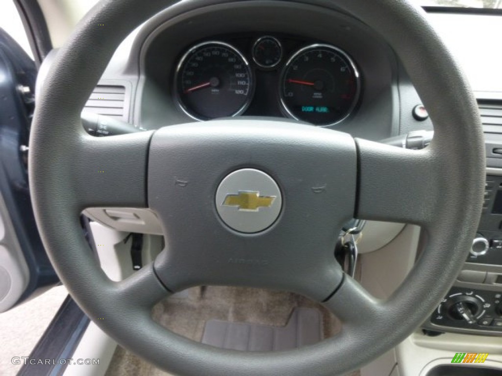 2005 Chevrolet Cobalt Sedan Gray Steering Wheel Photo #78734042