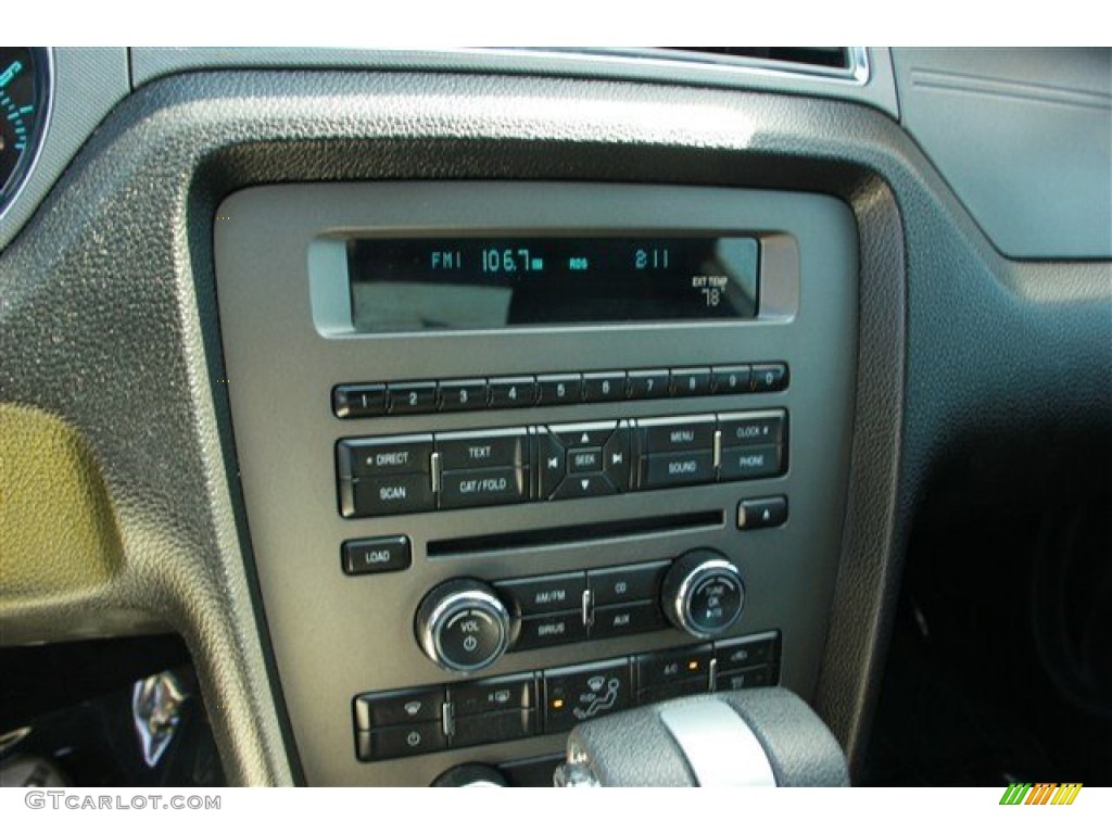 2011 Mustang V6 Coupe - Ebony Black / Charcoal Black photo #14