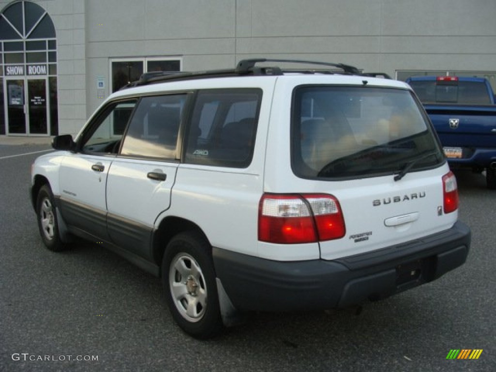 Aspen White 2001 Subaru Forester 2.5 L Exterior Photo #78734618