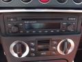 2004 Audi TT Amber Red Interior Audio System Photo