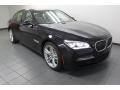 Carbon Black Metallic 2013 BMW 7 Series 750i Sedan Exterior