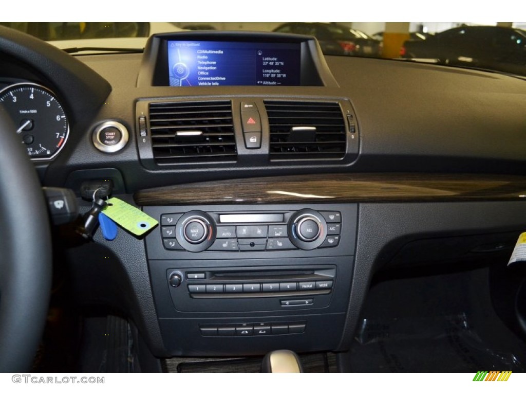 2013 1 Series 128i Convertible - Space Gray Metallic / Black photo #8