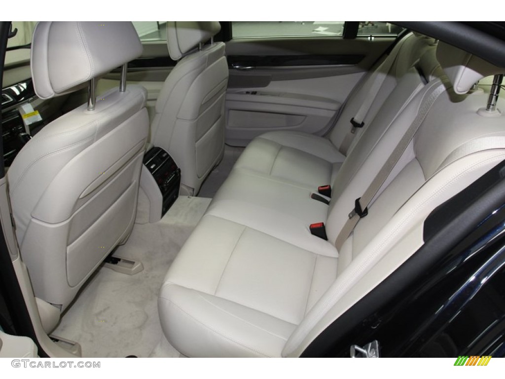 Oyster Interior 2013 BMW 7 Series 750i Sedan Photo #78735872