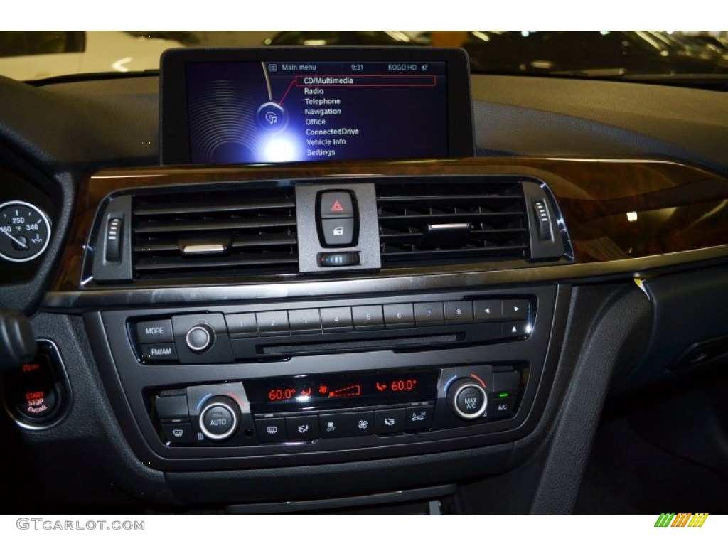 2013 3 Series 328i Sedan - Mineral White Metallic / Black photo #8