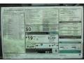 2013 BMW 7 Series 750i Sedan Window Sticker