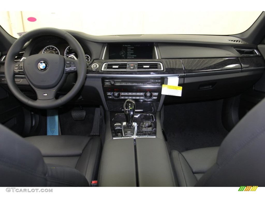 2013 7 Series 750i Sedan - Alpine White / Black photo #4