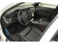 Black 2013 BMW 5 Series 550i Sedan Interior Color