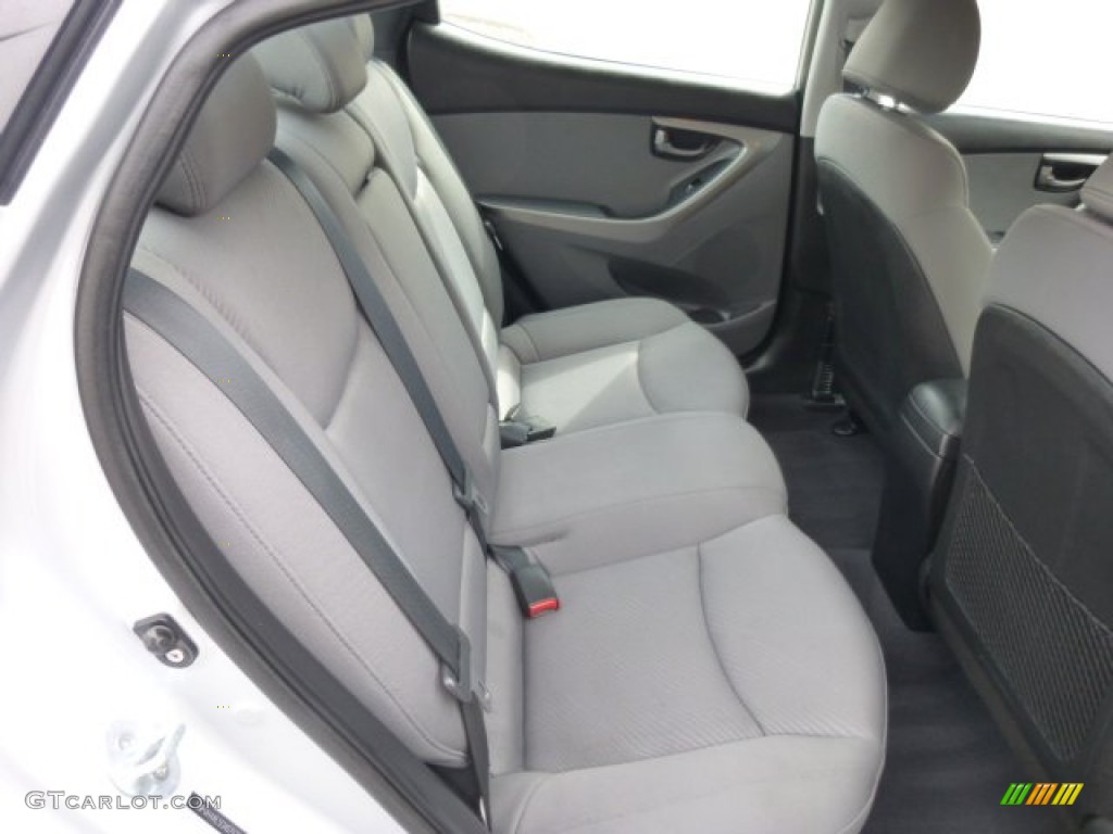 2012 Hyundai Elantra GLS Rear Seat Photos