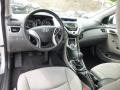 2012 Hyundai Elantra Gray Interior Prime Interior Photo