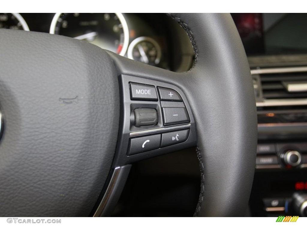 2013 7 Series 740i Sedan - Dark Graphite Metallic II / Black photo #25