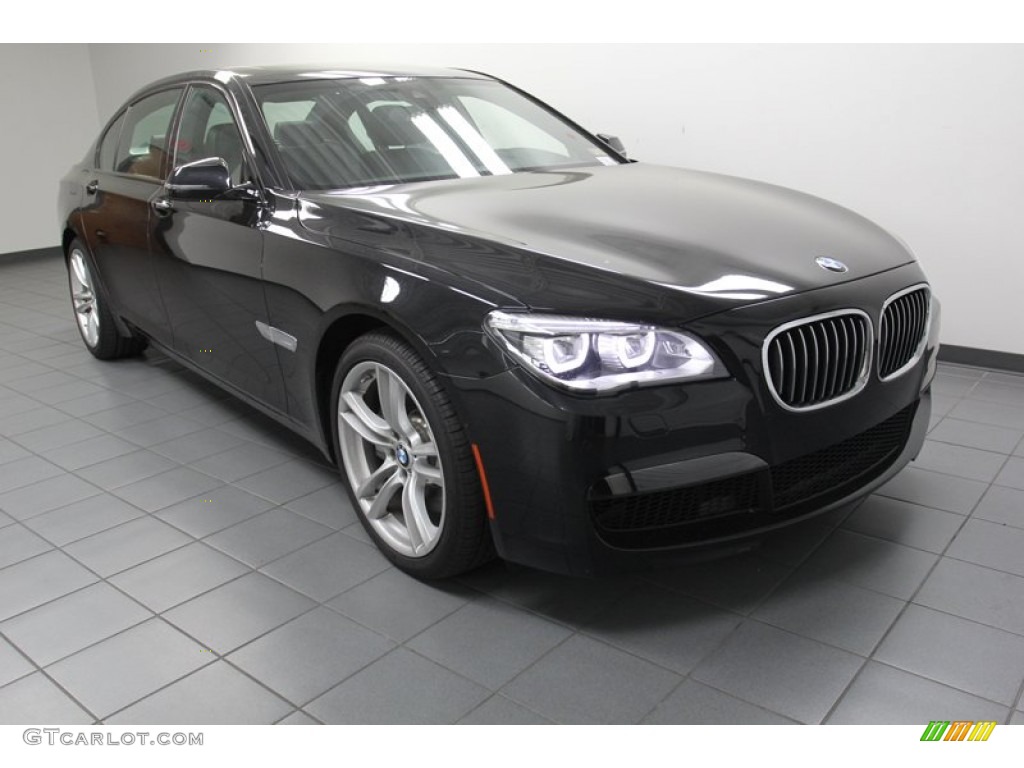 2013 7 Series 750Li Sedan - Black Sapphire Metallic / Black photo #1