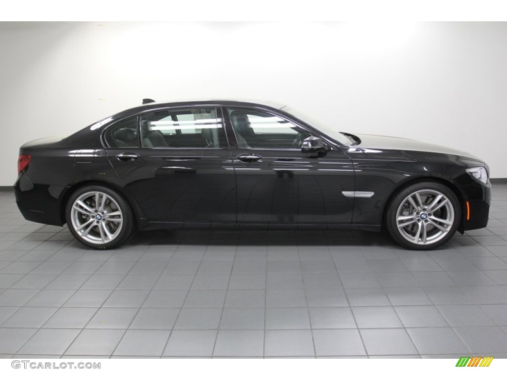 2013 7 Series 750Li Sedan - Black Sapphire Metallic / Black photo #2