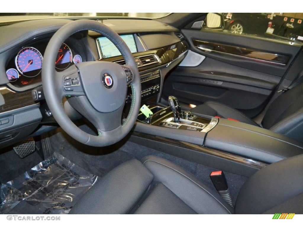 Black Interior 2013 BMW 7 Series Alpina B7 LWB Photo #78739091