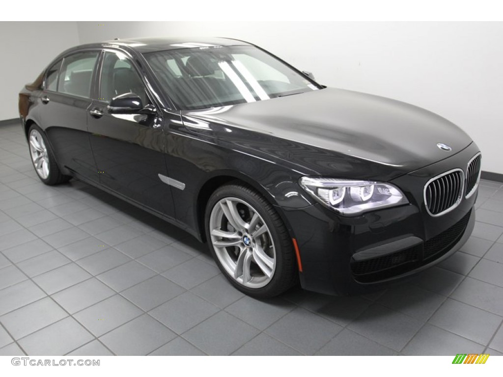 2013 7 Series 750Li Sedan - Black Sapphire Metallic / Black photo #6