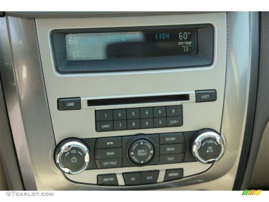 2010 Fusion SEL V6 - Brilliant Silver Metallic / Camel photo #17