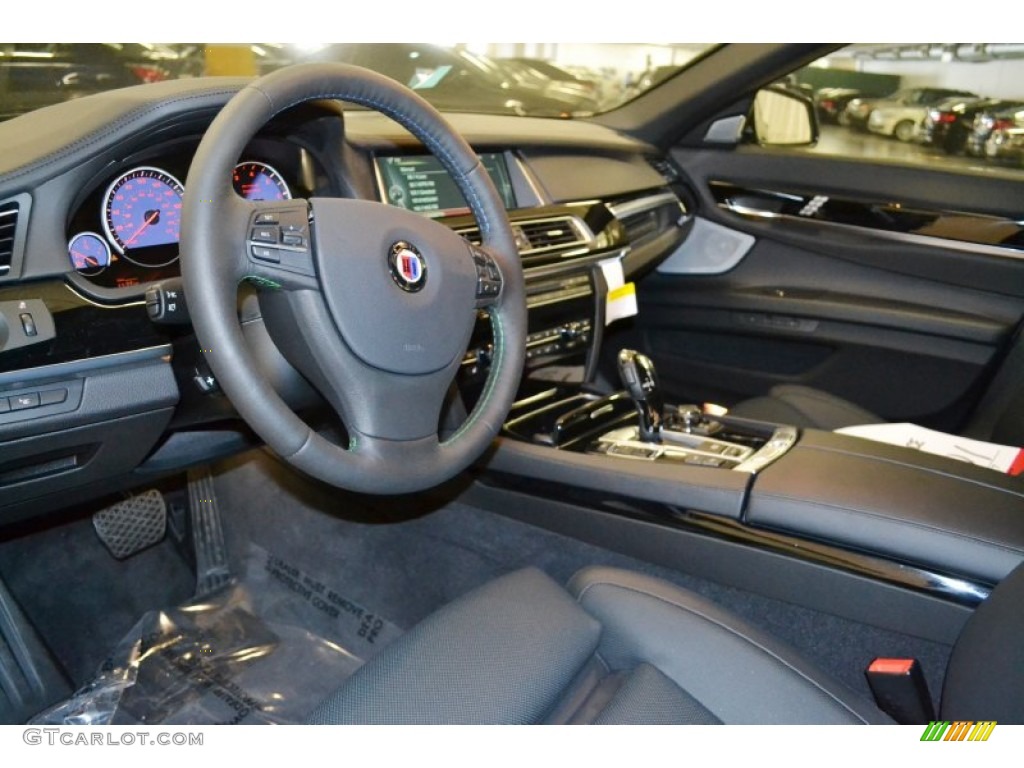 Black Interior 2013 BMW 7 Series Alpina B7 LWB Photo #78739284