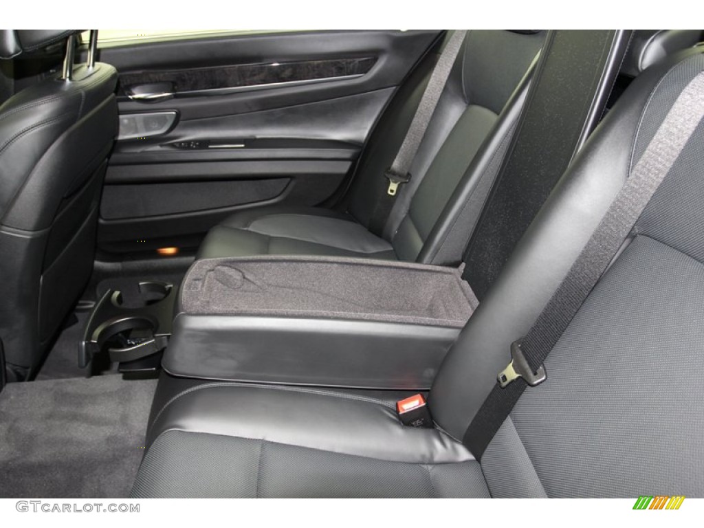 2013 7 Series 750Li Sedan - Black Sapphire Metallic / Black photo #31