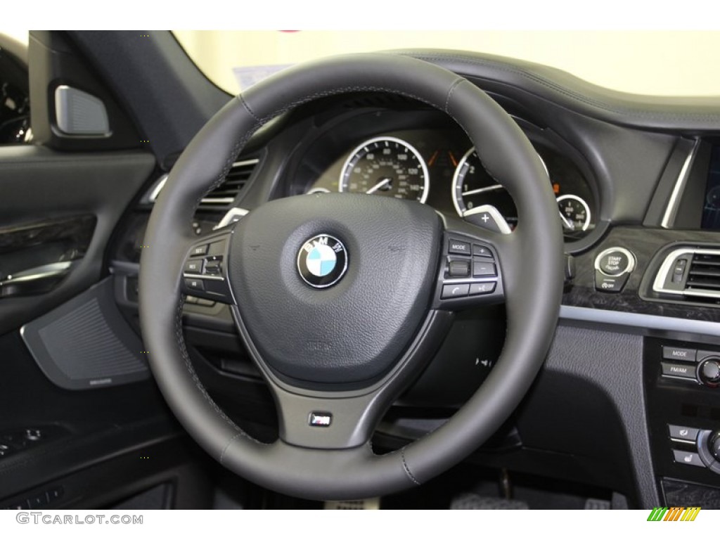 2013 7 Series 750Li Sedan - Black Sapphire Metallic / Black photo #32