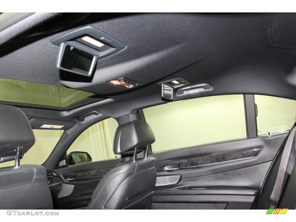 2013 7 Series 750Li Sedan - Black Sapphire Metallic / Black photo #35