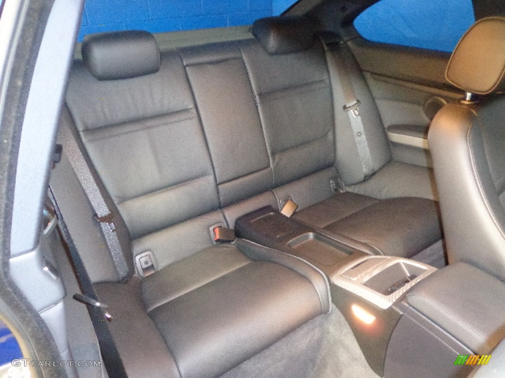 2011 BMW 3 Series 335is Coupe Rear Seat Photo #78739907