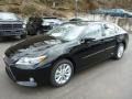 2013 Obsidian Black Lexus ES 300h Hybrid  photo #8