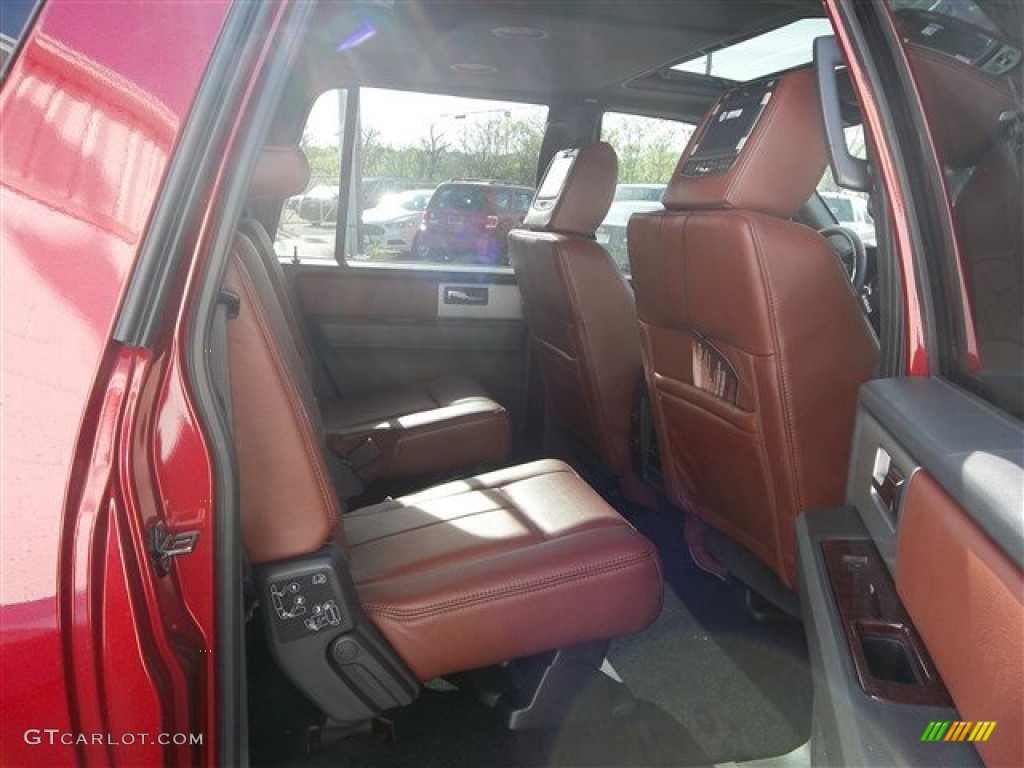 2013 Ford Expedition EL King Ranch Rear Seat Photo #78740360