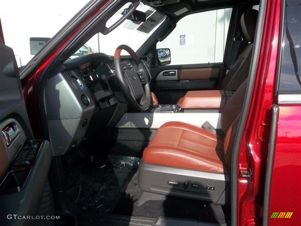 2013 Expedition EL King Ranch - Autumn Red / Charcoal Black photo #24